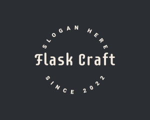 Hipster Crafting Workshop logo design