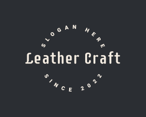 Hipster Crafting Workshop logo design