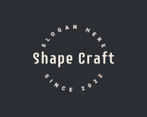 Hipster Crafting Workshop logo design