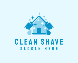 Home Cleaning Sanitation logo design