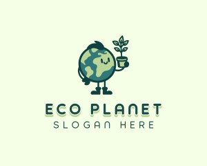 Planet Earth Plant logo