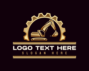 Excavator Industrial Contractor logo