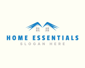 Home Roofing Remodeling logo design