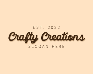 Boutique Cursive Company logo design