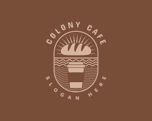 Cafe Coffee Bread logo design