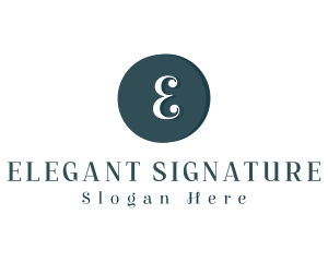 Elegant Fashion Studio logo design