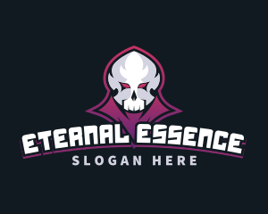 Grim Reaper Gaming Skull Avatar logo