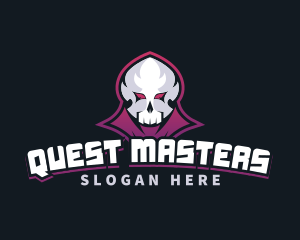 Grim Reaper Gaming Skull Avatar logo