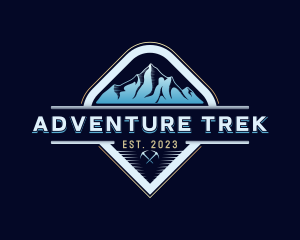 Outdoor Mountaineer Adventure logo design