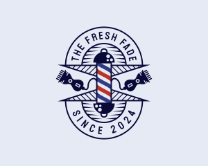 Hairstyling Barbershop logo design