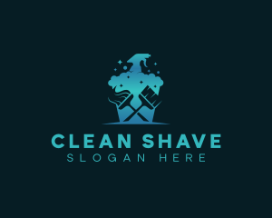 Cleaning Maintenance Sanitation logo design