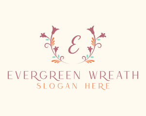 Floral Natural Cosmetics logo design