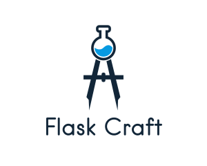 Laboratory Flask Compass logo