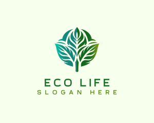 Leaf Nature Vegetation logo design