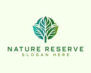 Leaf Nature Vegetation logo design