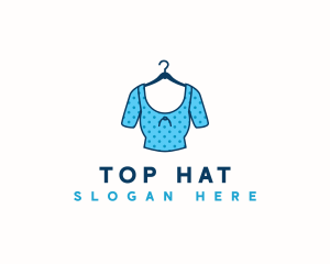 Blouse Hanger Clothing logo design