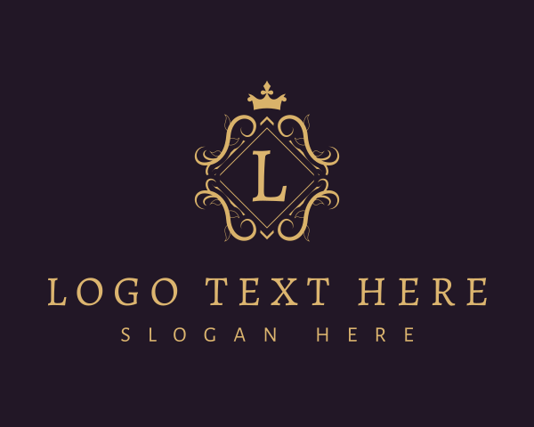 Classy Decorative Emblem logo