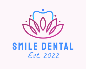 Flower Dental Clinic  logo design