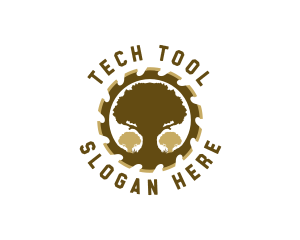 Saw Woodworking Tool logo