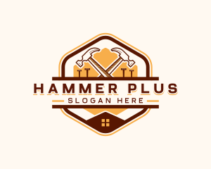 Hammer Nail Handyman logo