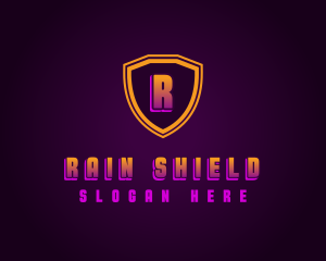 Gaming Shield Defense logo design