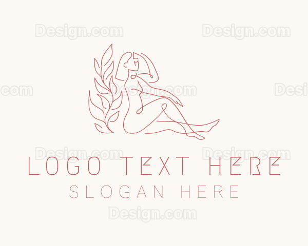 Nude Sexy Lady Logo