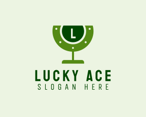 Irish Horseshoe Glass logo design