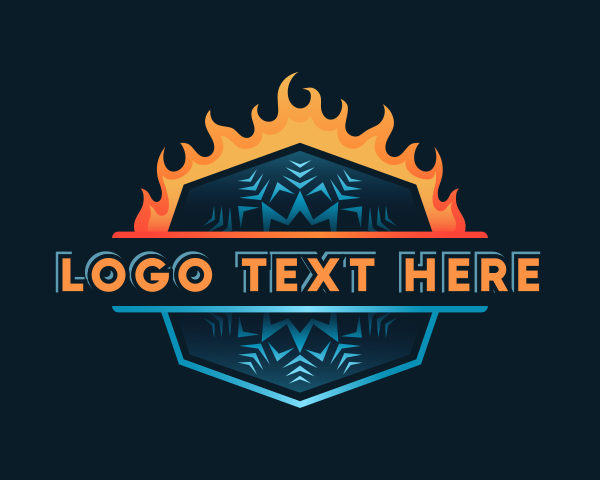Torch logo example 1