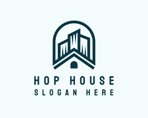 Urban House Building logo design