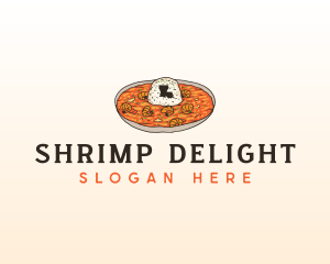 Louisiana Gumbo Shrimp logo design