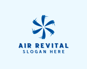 Fan Ventilation Cooling logo design