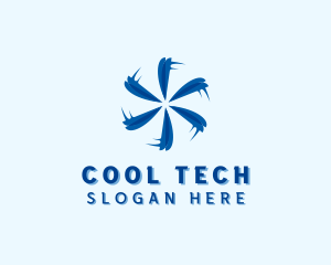 Fan Ventilation Cooling logo design