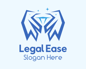 Blue Diamond Wings Logo