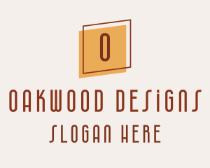 Square Frame Interior Design logo design