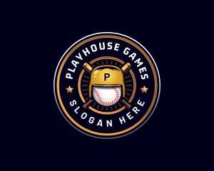 Baseball Game Sports logo design