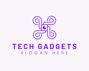 Gadget Drone Camera logo design