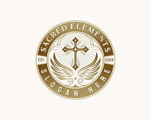 Sacred Cross Wings logo