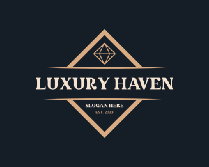 Luxury Jewelry Business logo design