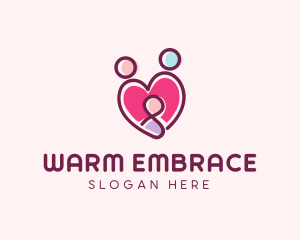 Heart Family Adoption  logo