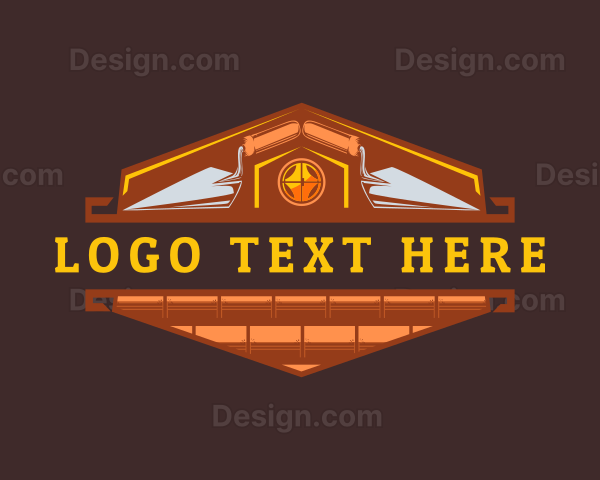 Brick Masonry Construction Logo