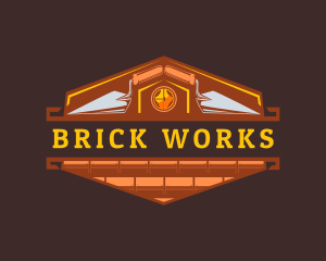 Brick Masonry Construction logo design