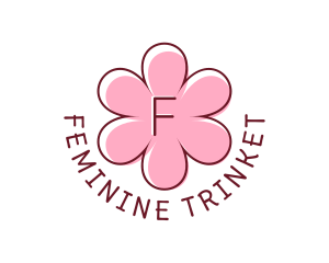 Feminine Flower Garden Florist  logo design