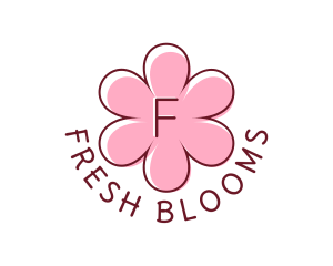 Feminine Flower Garden Florist  logo design