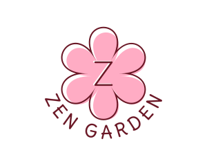 Feminine Flower Garden Florist  logo design