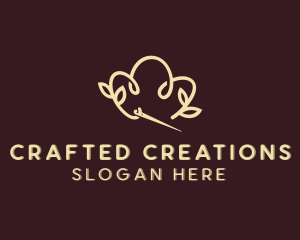 Knitting Sewing DIY  logo design