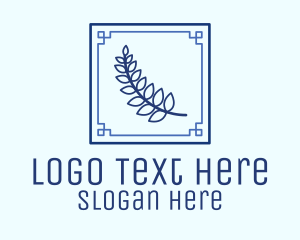 Food - Greek Leaf Restaurant Food logo design