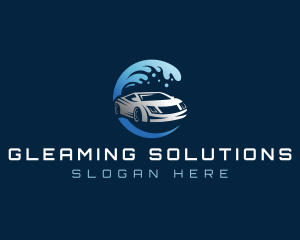 Automotive Splash Cleaning logo design