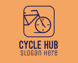 Cycle Bike Time  logo design