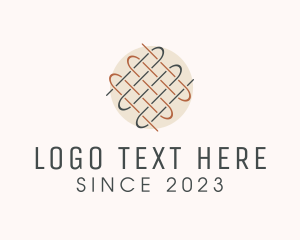 Woven Textile Thread Apparel logo