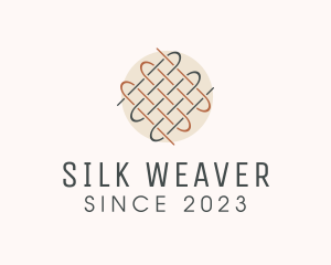 Woven Textile Thread Apparel logo design